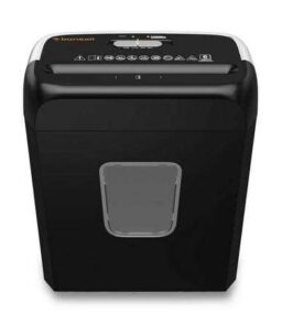 Bonsaii 6-Sheet Cross-Cut Paper Shredder. 3.2 Gallons