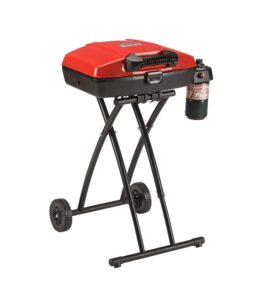 Coleman Portable 1-Burner Propane Grill. 11.000 BTUs. Red - Sportster