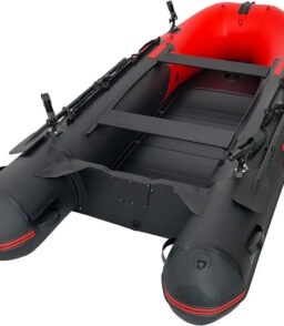Inflatable Dinghy Tender. 8'5. Red/Black. PVC With Aluminum Floor - BT85RBK
