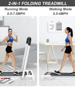 Dcenta 2 In 1 Under Desk Treadmill. 2.5 HP. Folding - FYC