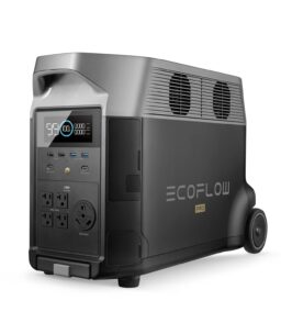 EF ECOFLOW Portable Power Station 3600Wh. 3600W. 120V AC Outlets x 5 - DELTA Pro