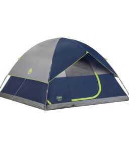 Coleman 6-Person Sundome Dome Camping Tent. Blue