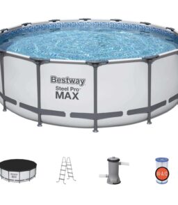 Bestway Steel Pro MAX Above Ground Round Swimming Pool Set