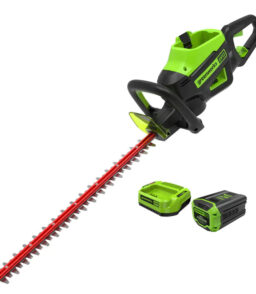 Greenworks Cordless Battery Hedge Trimmer 60V 26 inch With 2.0Ah Battery & Charger