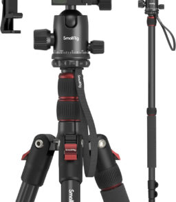 71in Foldable Aluminum Camera Tripod And Monopod