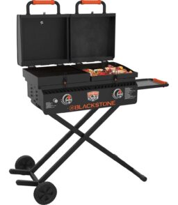 Blackstone Tailgater Grill/Griddle With 17 Inch Griddle And 17 Inch Grill Box - 1550