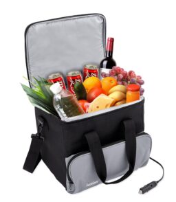 Ivation Portable Electric Cooler Bag. 15 L. Soft-Sided. DC 12V