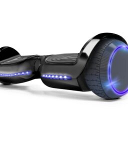 Self-Balancing Hoverboard With Bluetooth Speaker. 6 inch. Black - LBW17