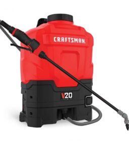 Craftsman 4-Gallon 20V Battery Operated Backpack Sprayer