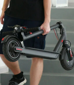 Folding Electric Scooter For Adults. 250W. 8.5 Inch Pneumatic Tires. Black