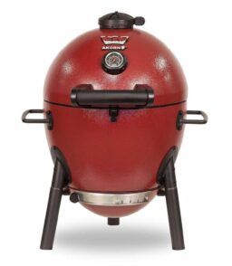 Char-Griller Akorn Kamado Jr Kooker Charcoal Grill. 153 Square Inch. Red