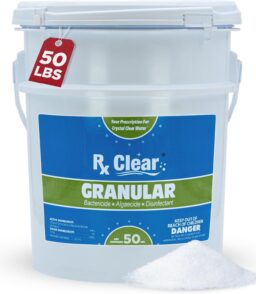 Rx Clear Granular Pool Chlorine. 50 lbs
