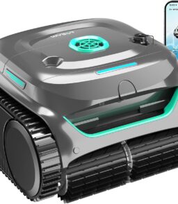 WYBOT Cordless Robotic Pool Cleaner With Dual Filtration And 180 Minutes Runtime - C2