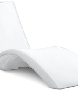 Step2 Vero Pool Lounger for Up to 12-Inch-Deep Sun Shelves. White. 29.25 x 23.5 x 68.25 in