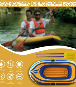 2-Person Inflatable Dinghy Boat. 200kg Capacity. 180x96cm