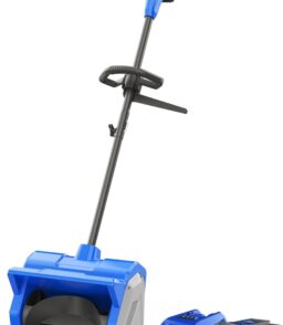 Wild Badger Power 40V Cordless Snow Shovel. 12in Brushless. 20 FT Throw. 8in Depth. 4.0Ah Battery And Fast Charger Included