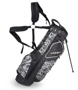 HotZ Golf Stand Bag Ladies Lace Black/White - 2.0