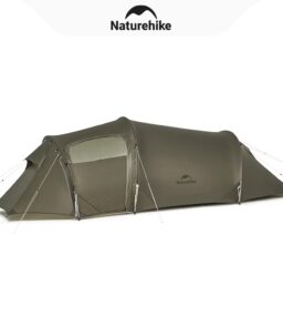 Naturehike Baluosi UL Ultralight Tunnel Hiking Tent. 15D. 2/3 Person. Olive Green - CNK2450WS036
