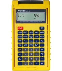 Victor Construction Materials Calculator With Protective Case - C5000