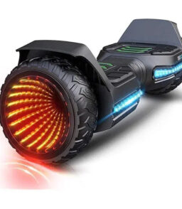 G5 All-Terrain Hoverboard Scooter With 6.5 Inch Solid Tires. 600 Watts Motor And Flashing Wheels - G5