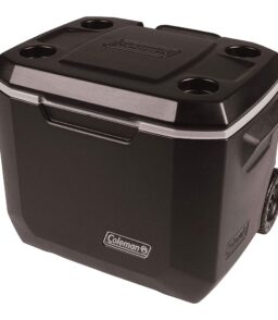 Coleman Xtreme 50 Quart 5-Day Hard Cooler With Wheels And Have-A-Seat Lid