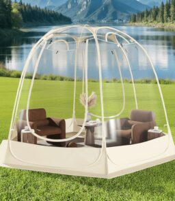 TABU Pop Up Bubble Sports Tent. Clear. 10 x 10 ft. 6-7 People