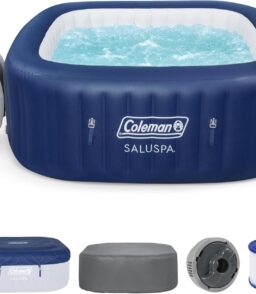 Coleman SaluSpa Atlantis AirJet Inflatable Hot Tub. 4 to 6 Person. 140 Air Jets. 71 x 28 in
