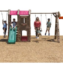 Step2 Naturally Playful Adventure Lodge Swing Set And Play Center